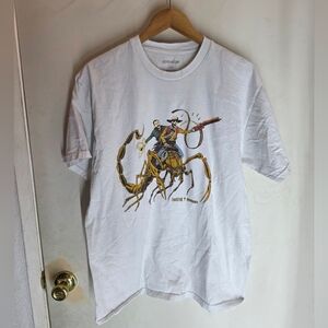FA SCORPION SHORT SLEEVE TEE LARGE WHITE